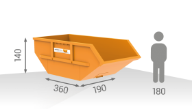 7/8M³ Absetzmulde - 40 - containeronline.at