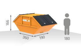 7/8M³ Absetzmulde mit Deckel - 41 - containeronline.at